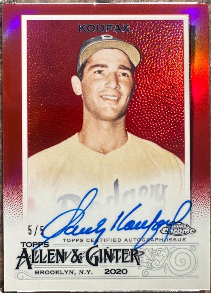 Sandy Koufax [Red] #ACG-SK