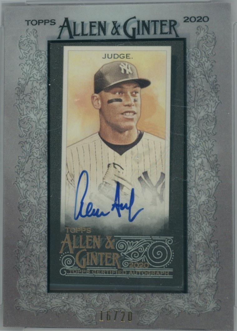 Aaron Judge [X Silver Frame] #MA-AJ