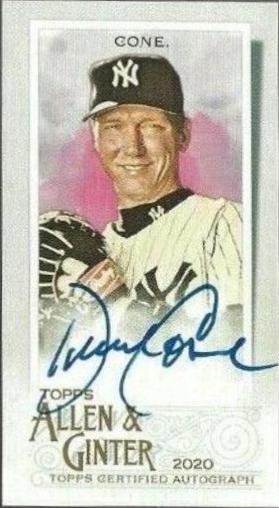 David Cone [Black Frame] #MA-DC