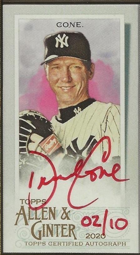 David Cone [Red Ink] #MA-DC