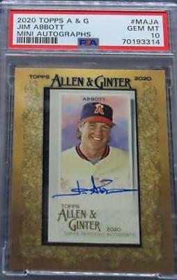 Jim Abbott [X Silver Frame] #MA-JA