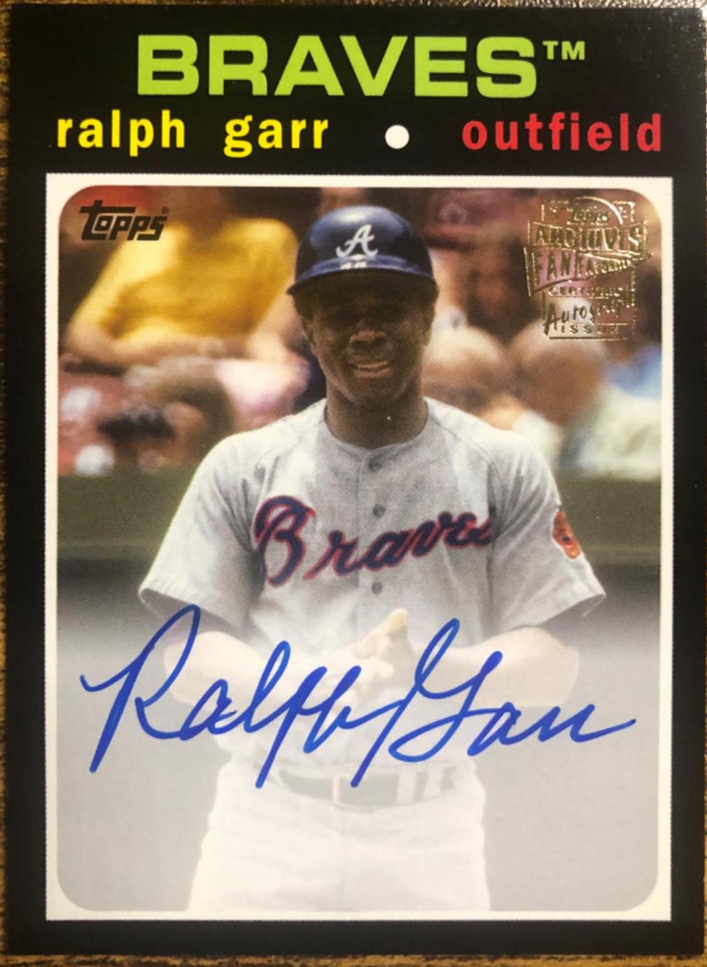 Ralph Garr #FFA-RG