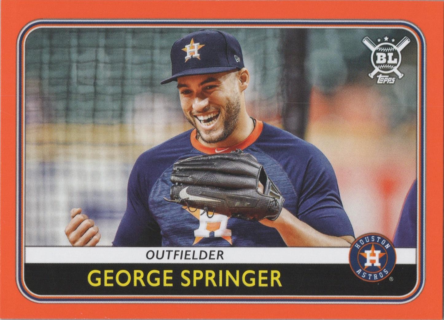 George Springer [Orange] #5