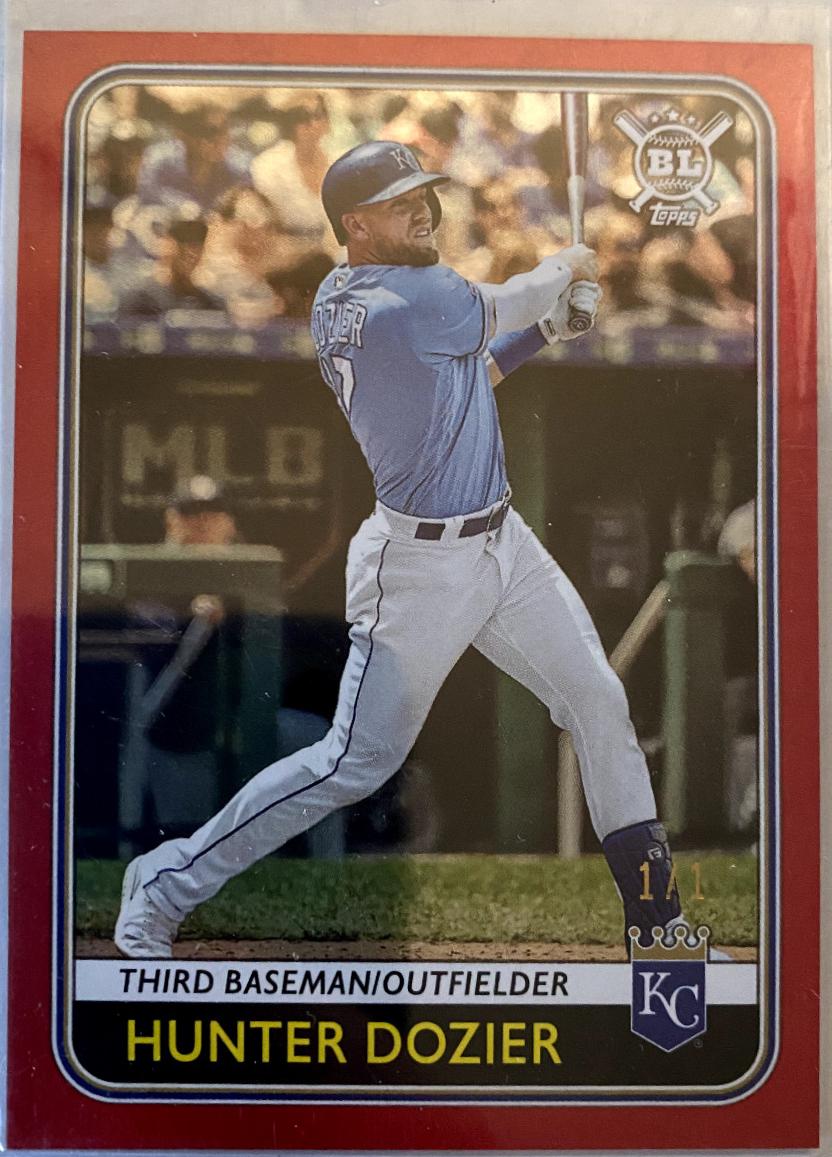 Hunter Dozier [Rainbow Foil] #96