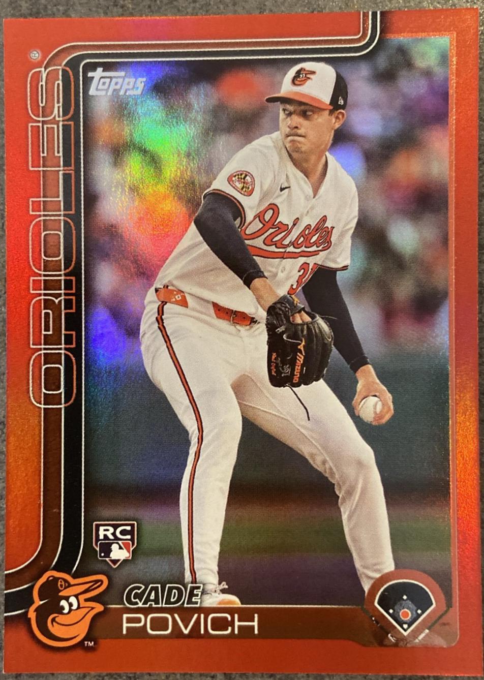 Cade Povich [Red Foil] #25