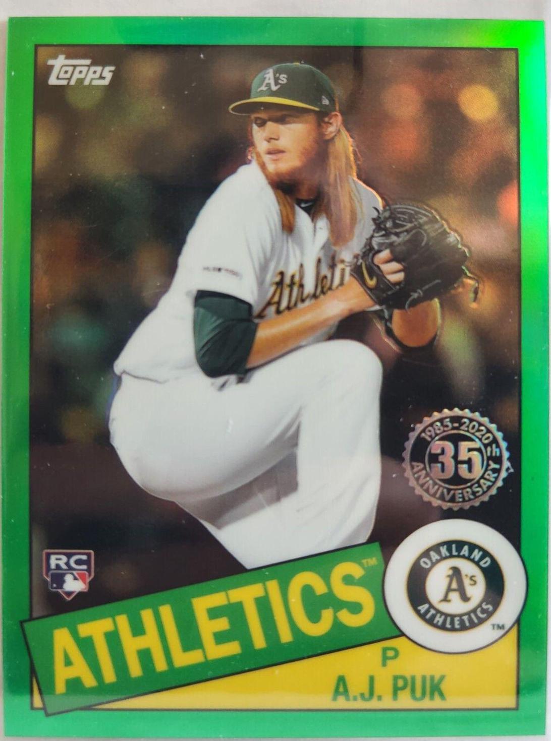 A.J. Puk [Green Refractor] #85TC-14