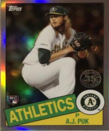 A.J. Puk [Orange Refractor] #85TC-14
