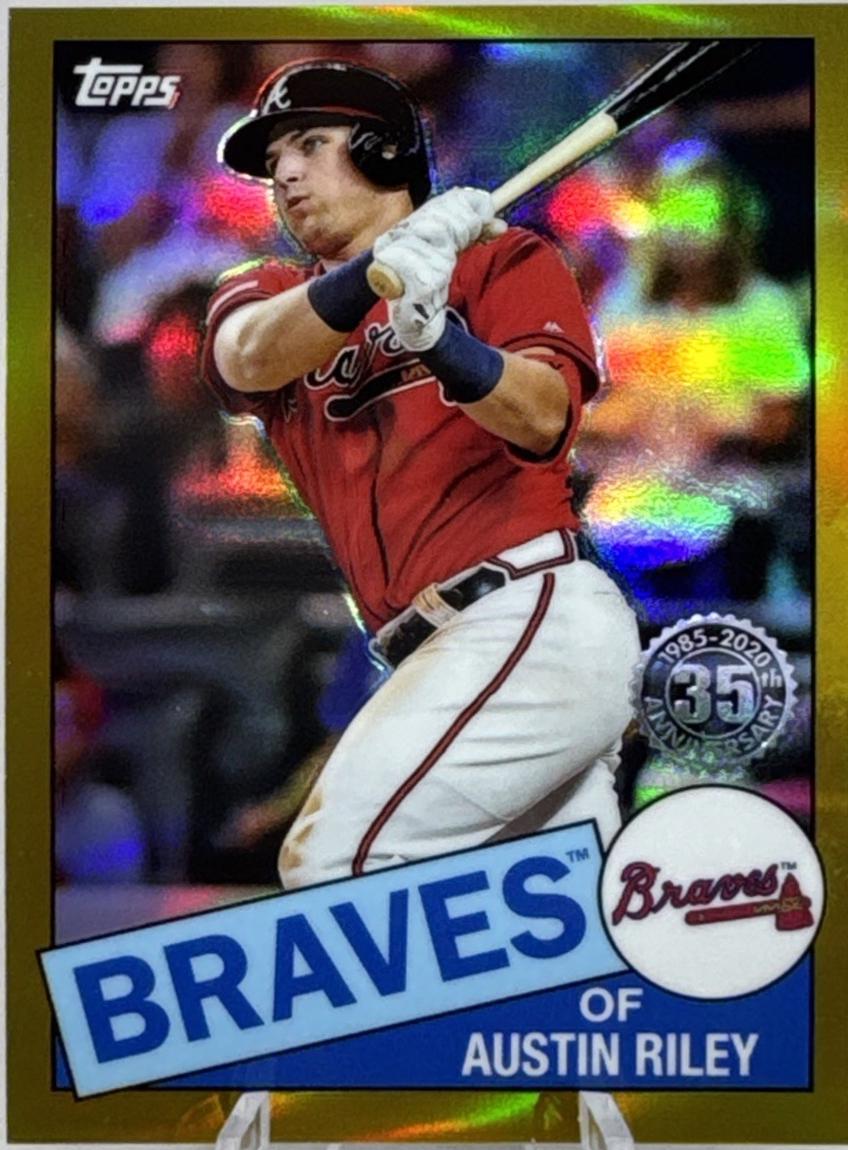 Austin Riley [Gold Refractor] #85TC-23