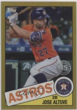 Jose Altuve [Gold Refractor] #85TC-19