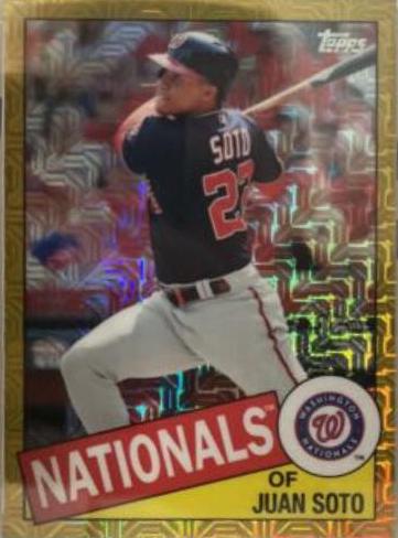 Juan Soto [Gold Refractor] #85TC-3