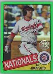 Juan Soto [Green Refractor] #85TC-3