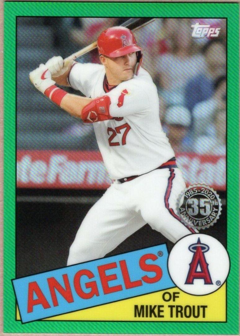Mike Trout [Green Refractor] #85TC-1