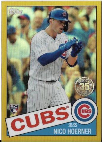 Nico Hoerner [Gold Refractor] #85TC-12