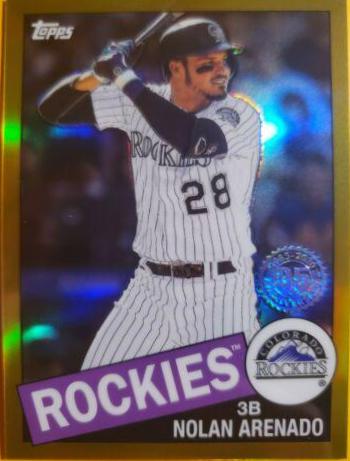 Nolan Arenado [Gold Refractor] #85TC-24