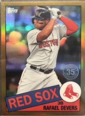 Rafael Devers [Gold Refractor] #85TC-8