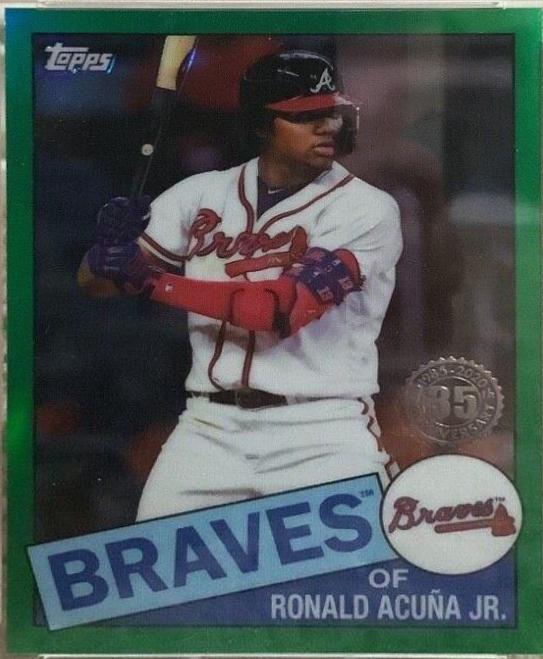 Ronald Acuna Jr. [Green Refractor] #85TC-25