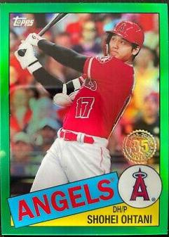 Shohei Ohtani [Green Refractor] #85TC-7