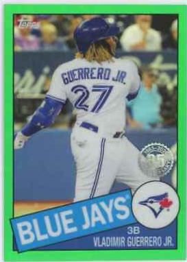 Vladimir Guerrero Jr. [Green Refractor] #85TC-6