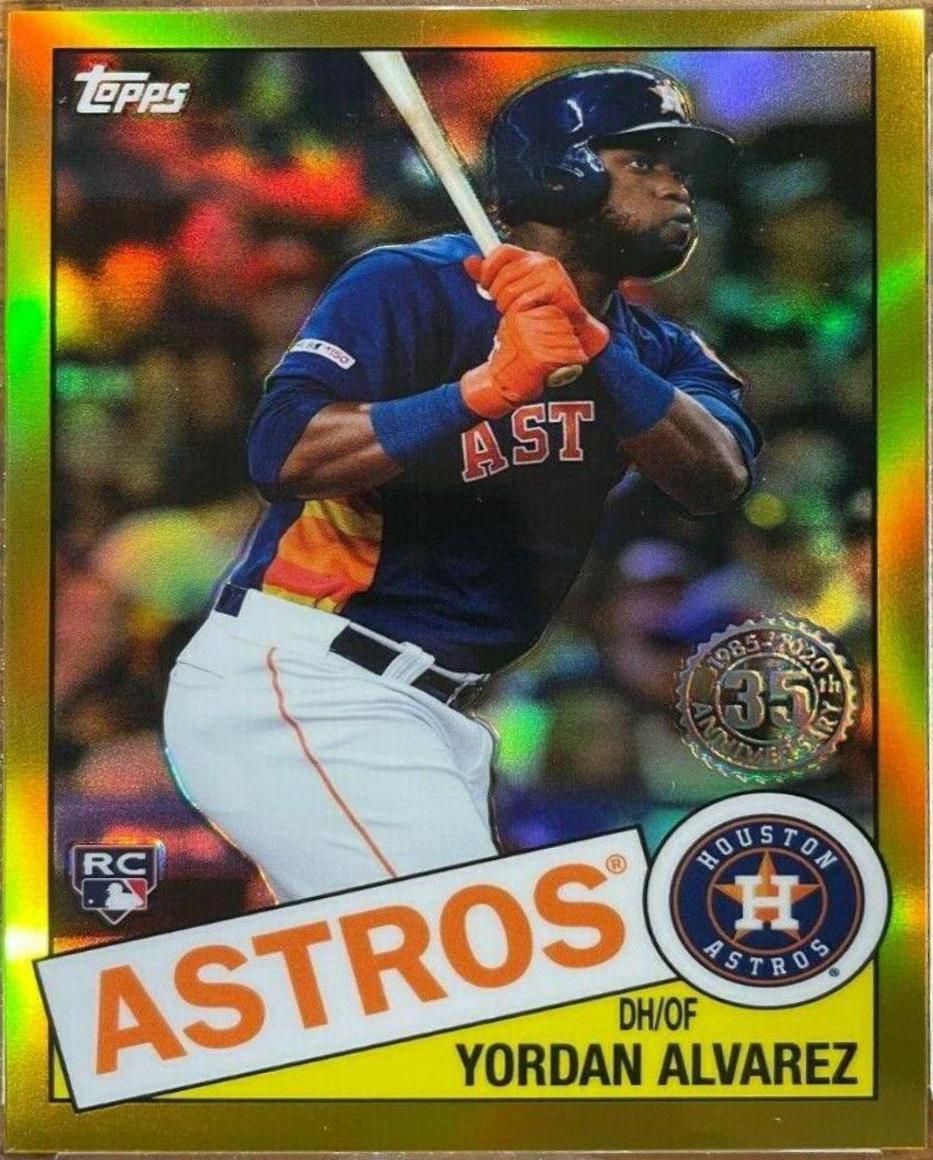 Yordan Alvarez [Gold Refractor] #85TC-4