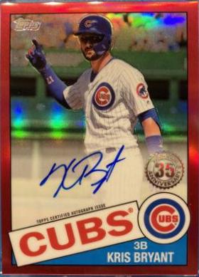 Kris Bryant [Red Refractor] #85TCA-KB