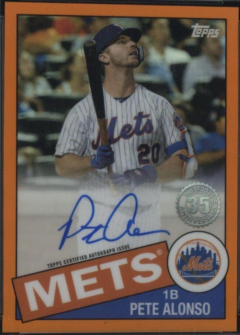 Pete Alonso [Orange Refractor] #85TCA-PA