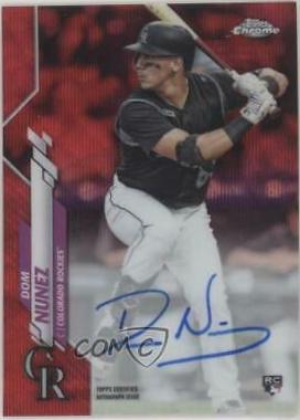 Dom Nunez [Red Wave Refractor] #RA-DN