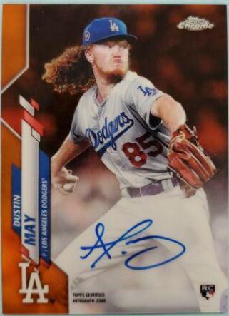 Dustin May [Orange Refractor] #RA-DM