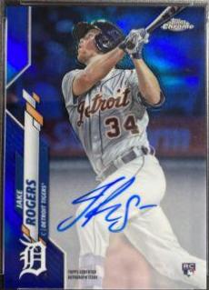 Jake Rogers [Blue Refractor] #RA-JR