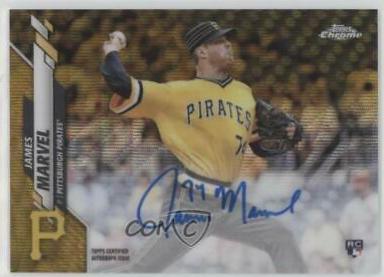 James Marvel [Gold Wave Refractor] #RA-JMA