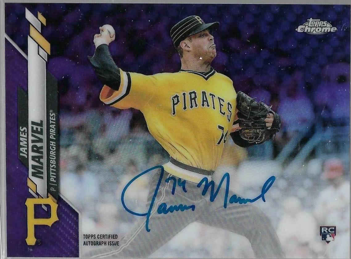 James Marvel [Purple Refractor] #RA-JMA