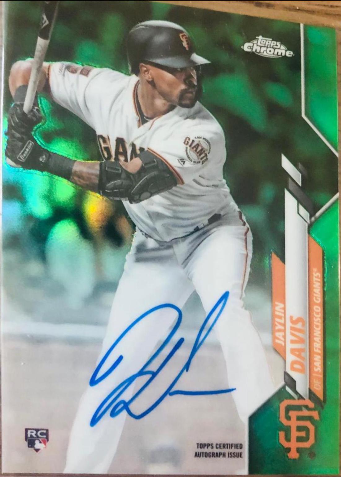 Jaylin Davis [Green Refractor] #RA-JDA