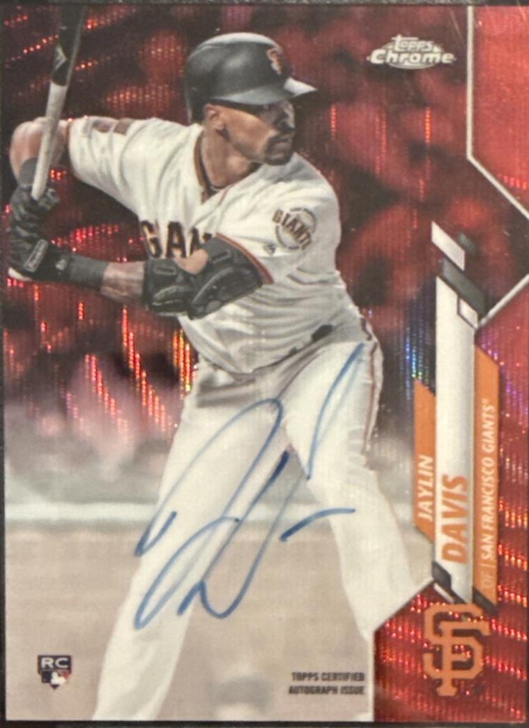Jaylin Davis [Red Wave Refractor] #RA-JDA