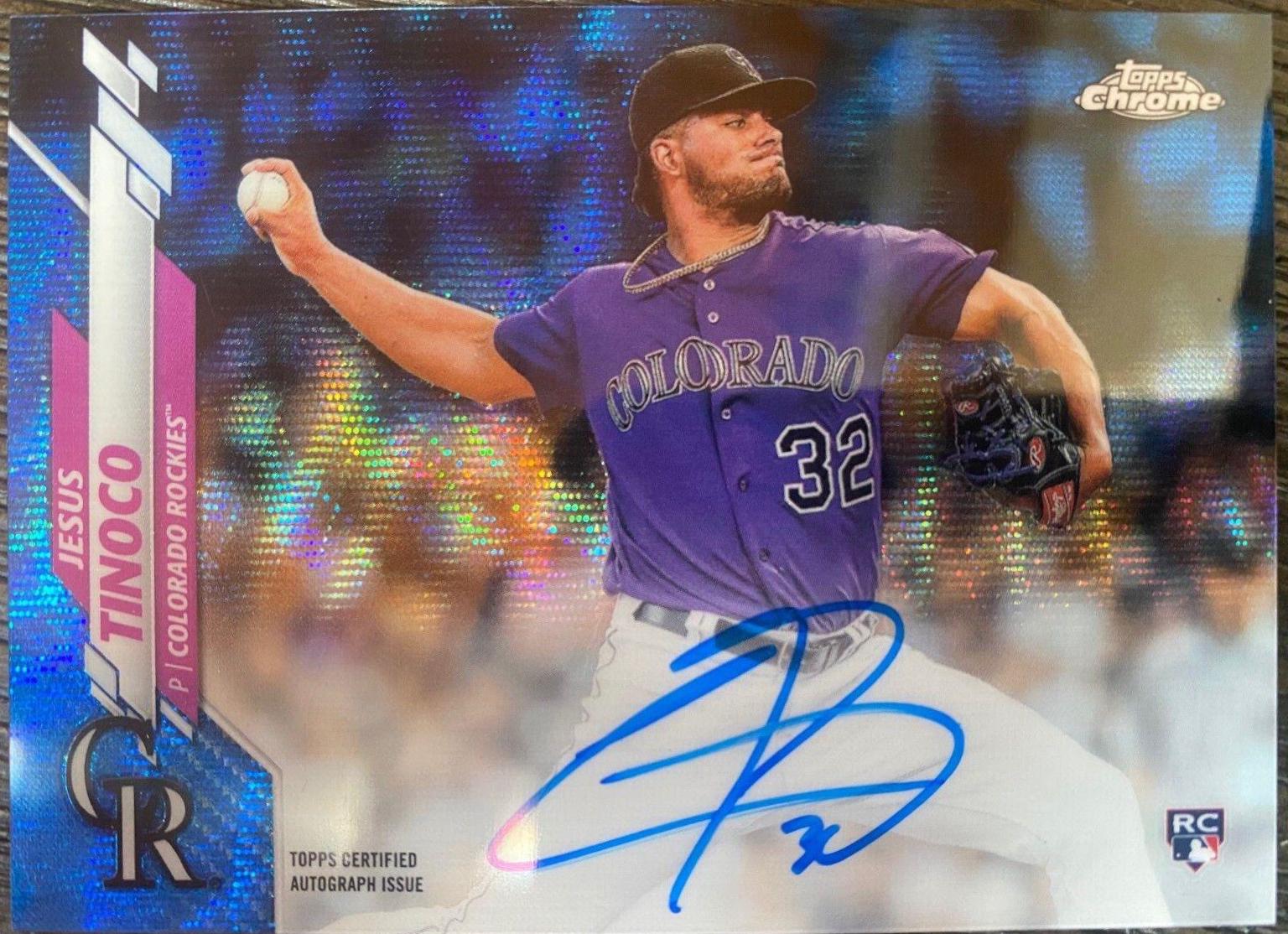 Jesus Tinoco [Blue Wave Refractor] #RA-JT