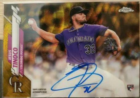 Jesus Tinoco [Gold Wave Refractor] #RA-JT