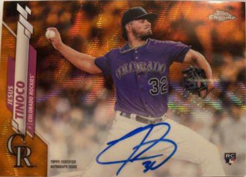 Jesus Tinoco [Orange Wave Refractor] #RA-JT