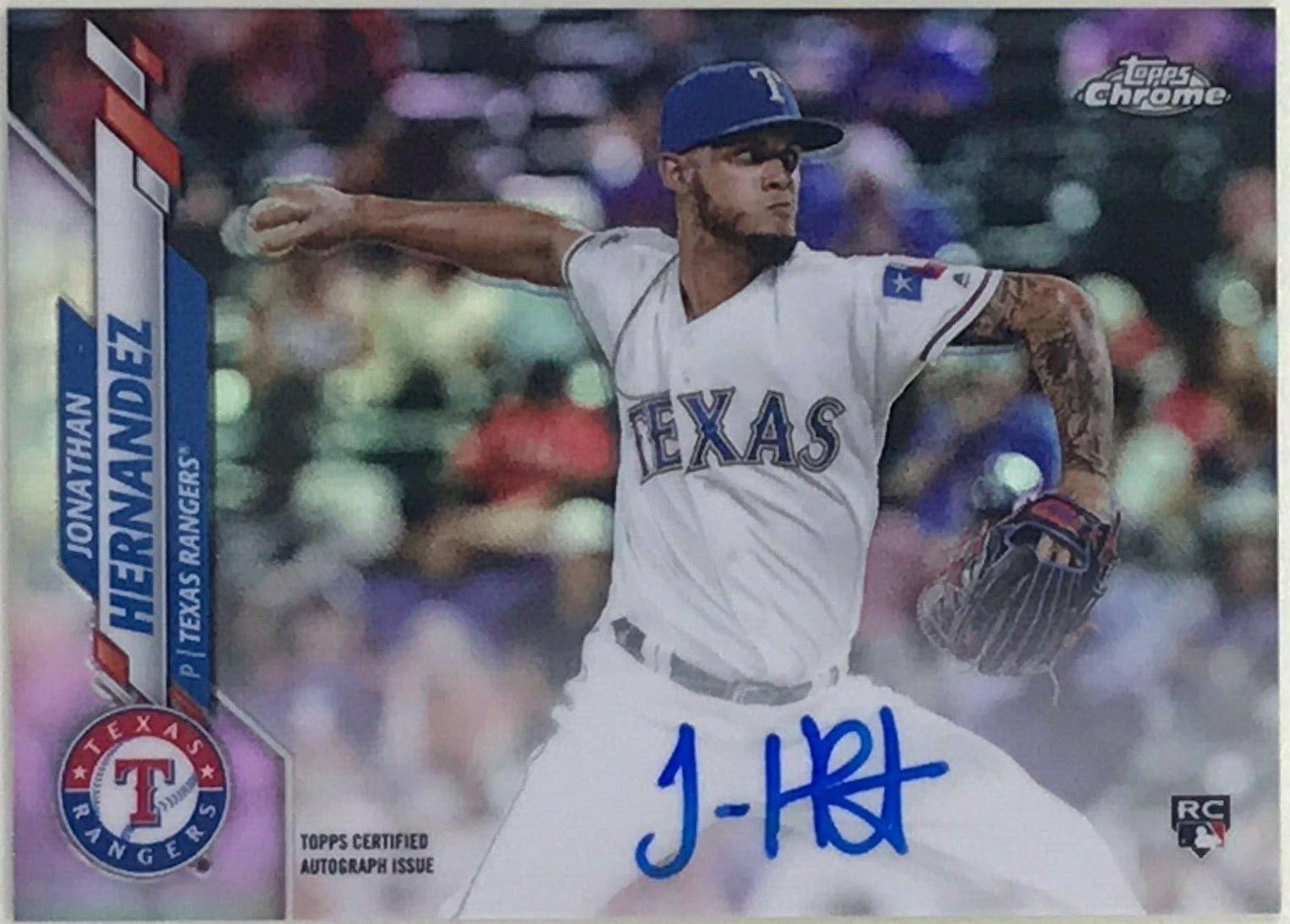 Jonathan Hernandez [Refractor] #RA-JH