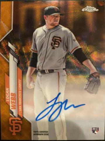 Logan Webb [Orange Refractor] #RA-LW