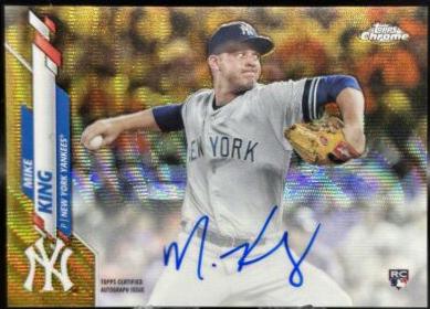 Mike King [Gold Wave Refractor] #RA-MK
