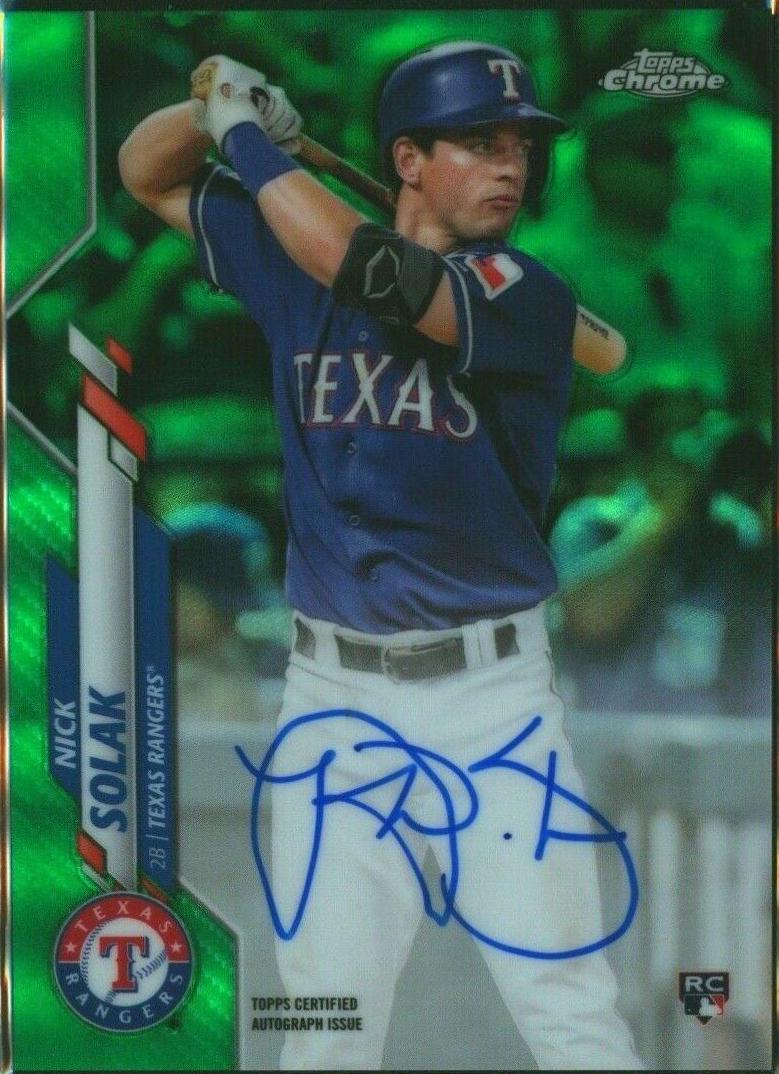 Nick Solak [Green Refractor] #RA-NS