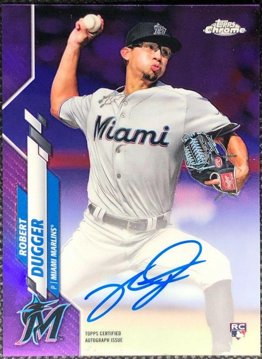 Robert Dugger [Purple Refractor] #RA-RD