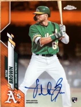 Seth Brown [Orange Refractor] #RA-SB