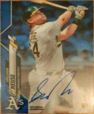 Sheldon Neuse [Blue Refractor] #RA-SN