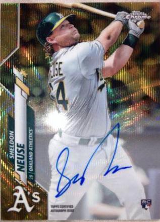 Sheldon Neuse [Gold Wave Refractor] #RA-SN