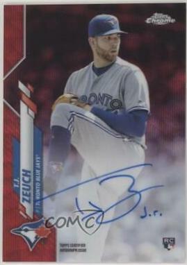 T.J. Zeuch [Red Wave Refractor] #RA-TZ