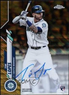 Tim Lopes [Gold Wave Refractor] #RA-TL