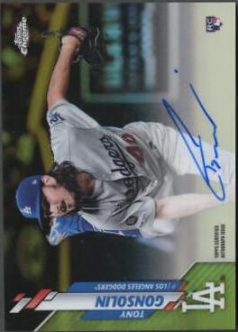 Tony Gonsolin [Gold Refractor] #RA-TG