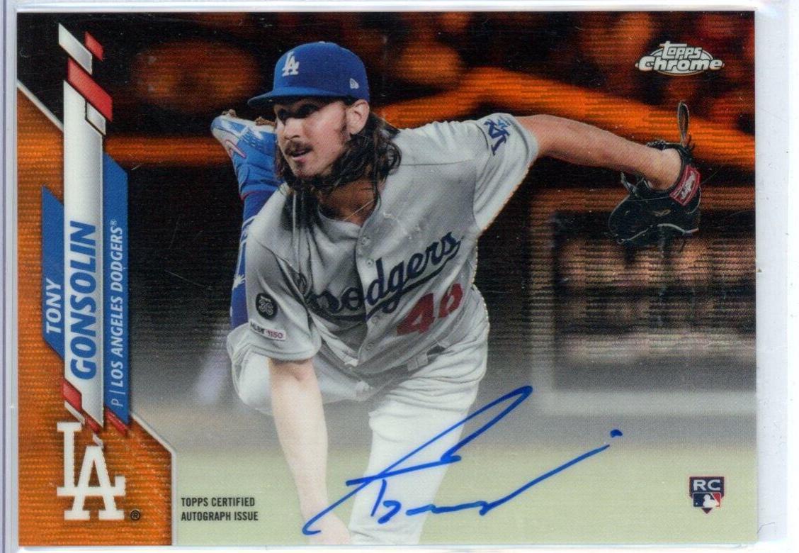 Tony Gonsolin [Orange Wave Refractor] #RA-TG