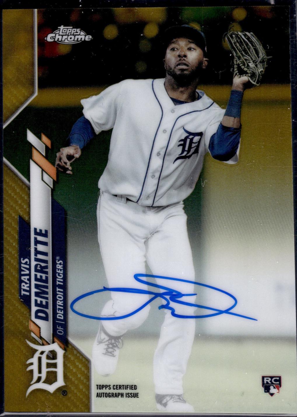 Travis Demeritte [Gold Refractor] #RA-TD