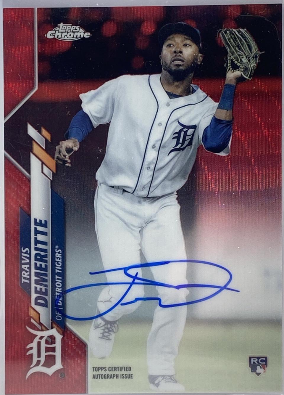 Travis Demeritte [Red Refractor] #RA-TD
