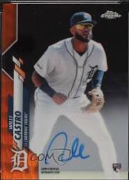 Willi Castro [Orange Wave Refractor] #RA-WC